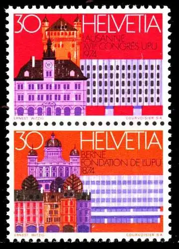 SCHWEIZ ZUSAMMENDRUCK Nr SZd 16 postfrisch SENKR PAAR S4F8F72