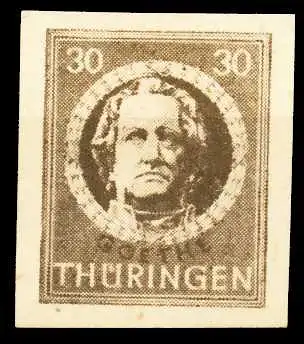 SBZ THÜRINGEN Nr 99BYaz1 postfrisch 6706D6