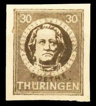 SBZ THÜRINGEN Nr 99BYaz2 postfrisch 6707E6