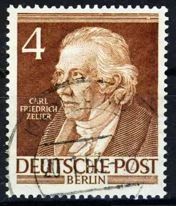 BERLIN 1952 Nr 91 gestempelt 2B662E