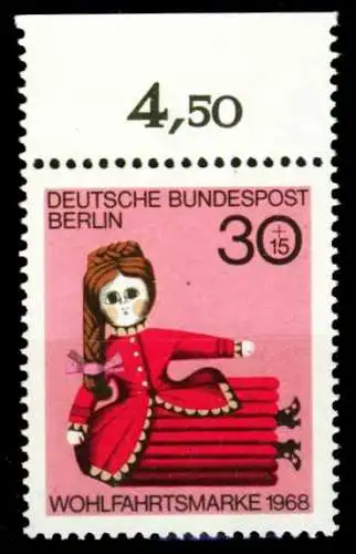 BERLIN 1968 Nr 324 postfrisch ORA 2BC9EE