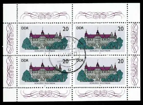 DDR BLOCK KLEINBOGEN Nr 3033 gestempelt KLEINBG 2BFB6E