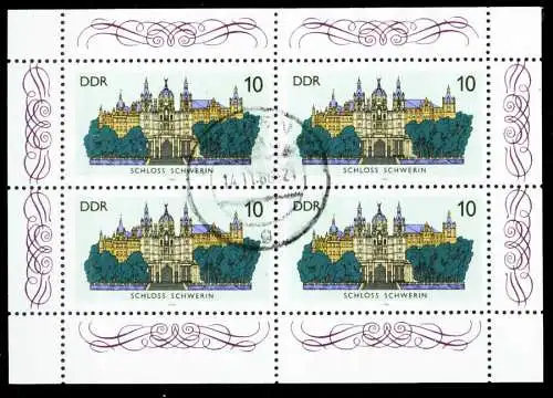 DDR BLOCK KLEINBOGEN Nr 3032 gestempelt KLEINBG 2BFB86