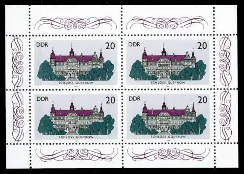 DDR BLOCK KLEINBOGEN Nr 3033 postfrisch KLEINBG S51E702