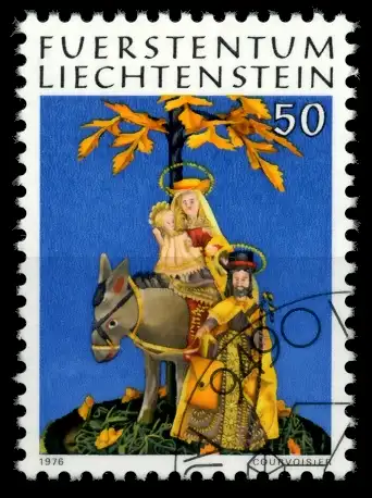 LIECHTENSTEIN 1976 Nr 663 gestempelt 6E97BE