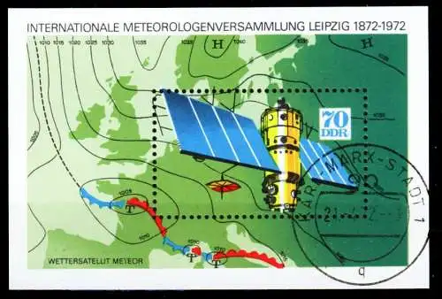 DDR BLOCK KLEINBOGEN Block 36 gestempelt 2BFFDA