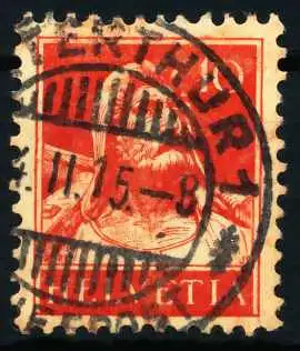 SCHWEIZ 1914 Nr 118II zentrisch gestempelt 4C627E