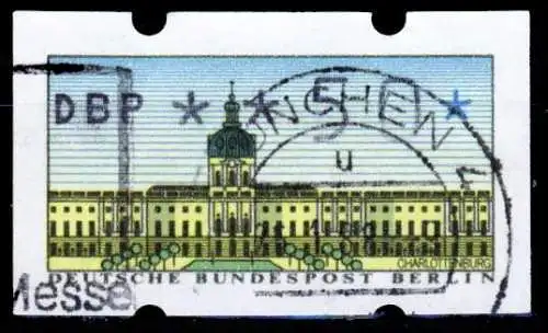 BERLIN ATM 1987 Nr 1-050 gestempelt 2C2FC6