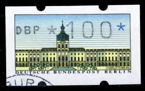 BERLIN ATM 1987 Nr 1-100 gestempelt 2C2FAE