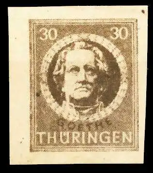 SBZ THÜRINGEN Nr 99BYaz2 postfrisch 6707BE