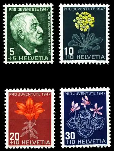 SCHWEIZ PRO JUVENTUTE Nr 488-491 gestempelt 543C96