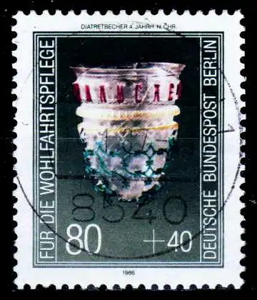 BERLIN 1986 Nr 768 zentrisch gestempelt 2C8FC2