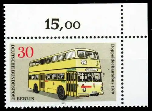 BERLIN 1973 Nr 449 postfrisch ECKE-ORE 2CBA52