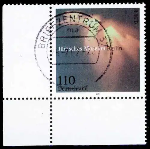 BRD 2001 Nr 2216 zentrisch gestempelt ECKE-ULI 2CBBEA