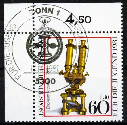 BRD 1981 Nr 1092 ESST zentrisch gestempelt ECKE-OLI 2D5056