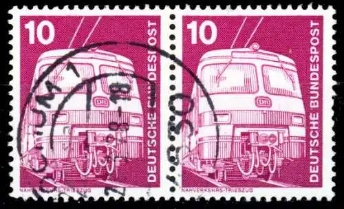 BRD DS INDUSTRIE u. TECHNIK Nr 847 zentrisch gestempelt WAAG 28089E