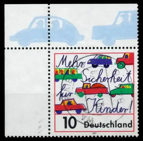 BRD 1997 Nr 1954 zentrisch gestempelt ECKE-OLI 6B13EE