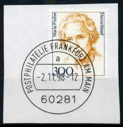 BRD DS FRAUEN Nr 1956 gestempelt Briefst³ck zentrisch 6B143E