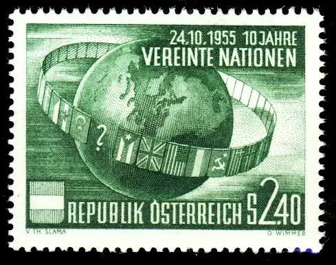 ÖSTERREICH 1955 Nr 1022 postfrisch 2F4022
