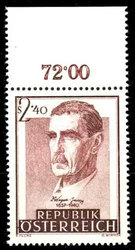 ÖSTERREICH 1957 Nr 1032 postfrisch ORA 336B1A