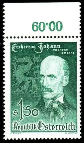 ÖSTERREICH 1959 Nr 1061 postfrisch ORA 336BDE