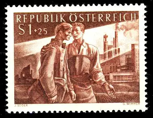 ÖSTERREICH 1955 Nr 1019 postfrisch S894A9A