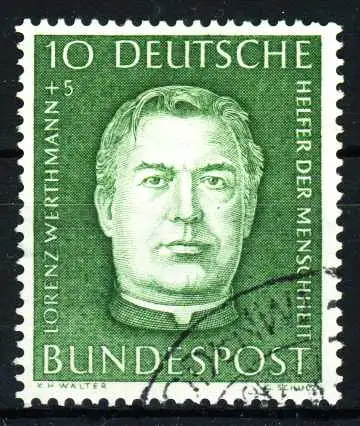 BRD 1954 Nr 201 gestempelt 367226