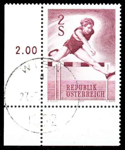 ÖSTERREICH 1970 Nr 1348 zentrisch gestempelt ECKE-ULI 36BEEA