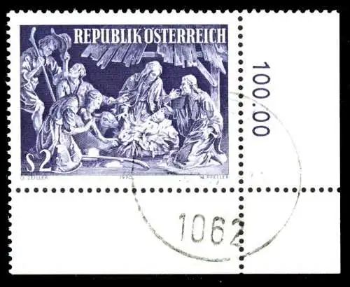 ÖSTERREICH 1970 Nr 1349 zentrisch gestempelt ECKE-ORE 36BE4A