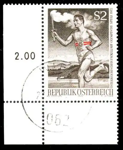 ÖSTERREICH 1972 Nr 1392 zentrisch gestempelt ECKE-ULI 36BE7E