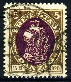DANZIG 1921 Nr 53 gestempelt 37D4DE