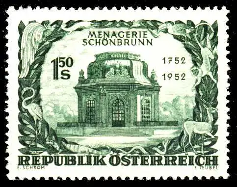 ÖSTERREICH 1952 Nr 973 postfrisch S87013E