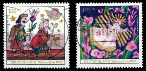 BRD 1998 Nr 2023-2024 zentrisch gestempelt 6C957A