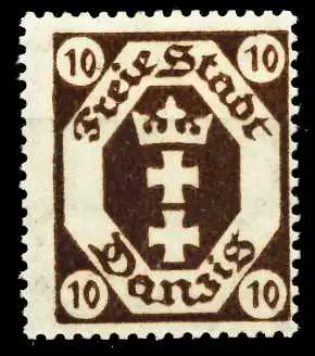 DANZIG 1921 Nr 74X postfrisch 4B9E06