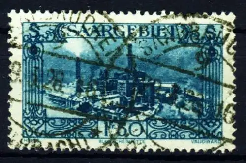 SAARGEBIET 1926 Nr 118 gestempelt 3BEE4A