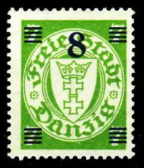 DANZIG 1934 Nr 241 ungebraucht 3D2E5A