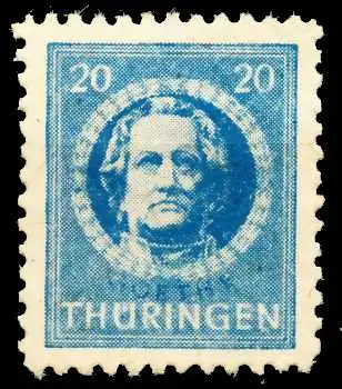 SBZ THÜRINGEN Nr 98AYz1 postfrisch 670416