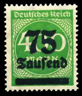 D-REICH INFLA Nr 287a postfrisch 6B42EE
