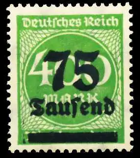 D-REICH INFLA Nr 287a postfrisch 6B431A