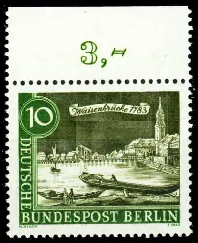 BERLIN 1962 Nr 219 postfrisch ORA 2BC91E