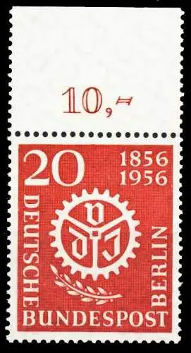 BERLIN 1956 Nr 139 postfrisch ORA 3E4EE6