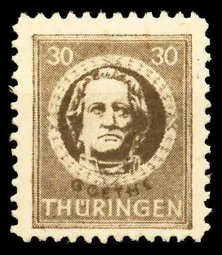SBZ THÜRINGEN Nr 99AYaz1 postfrisch 6704A2