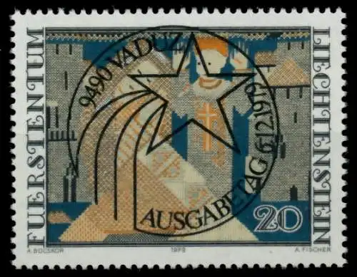 LIECHTENSTEIN 1979 Nr 738 zentrisch gestempelt 6E99C6