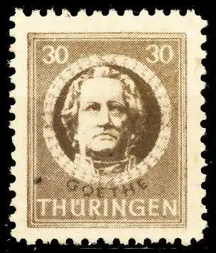 SBZ THÜRINGEN Nr 99AYaz1 postfrisch 670526