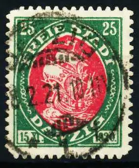 DANZIG 1921 Nr 55 gestempelt 4B6422