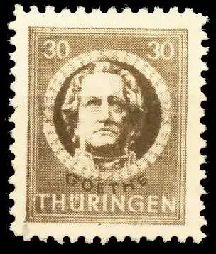 SBZ THÜRINGEN Nr 99AYaz1 postfrisch 67050E