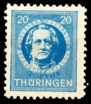 SBZ THÜRINGEN Nr 98AYz1 postfrisch 6705DE