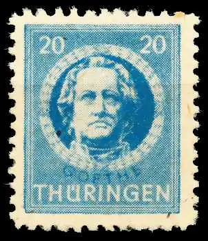 SBZ THÜRINGEN Nr 98AYz1 postfrisch 670666