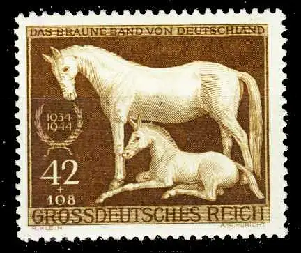 3. REICH 1944 Nr 899 postfrisch S728DB2
