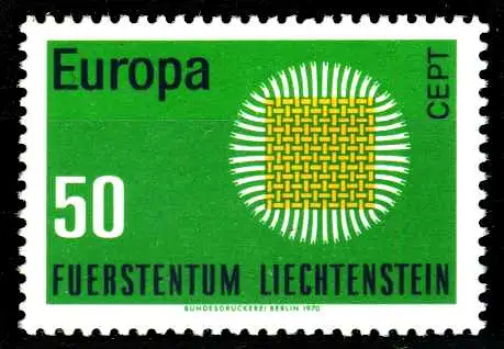 LIECHTENSTEIN 1970 Nr 525 postfrisch SB42D8E